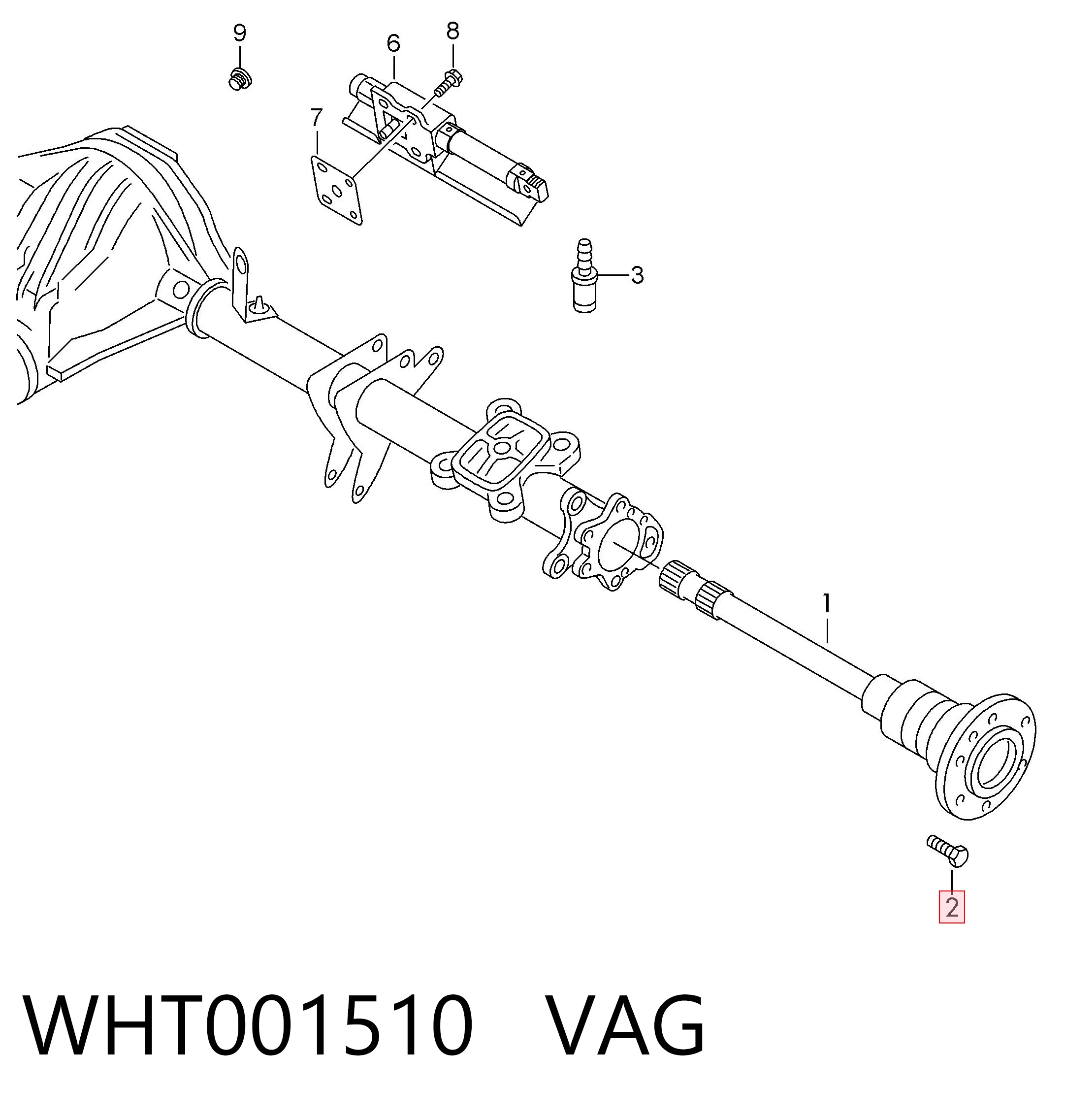 WHT001510 VAG 