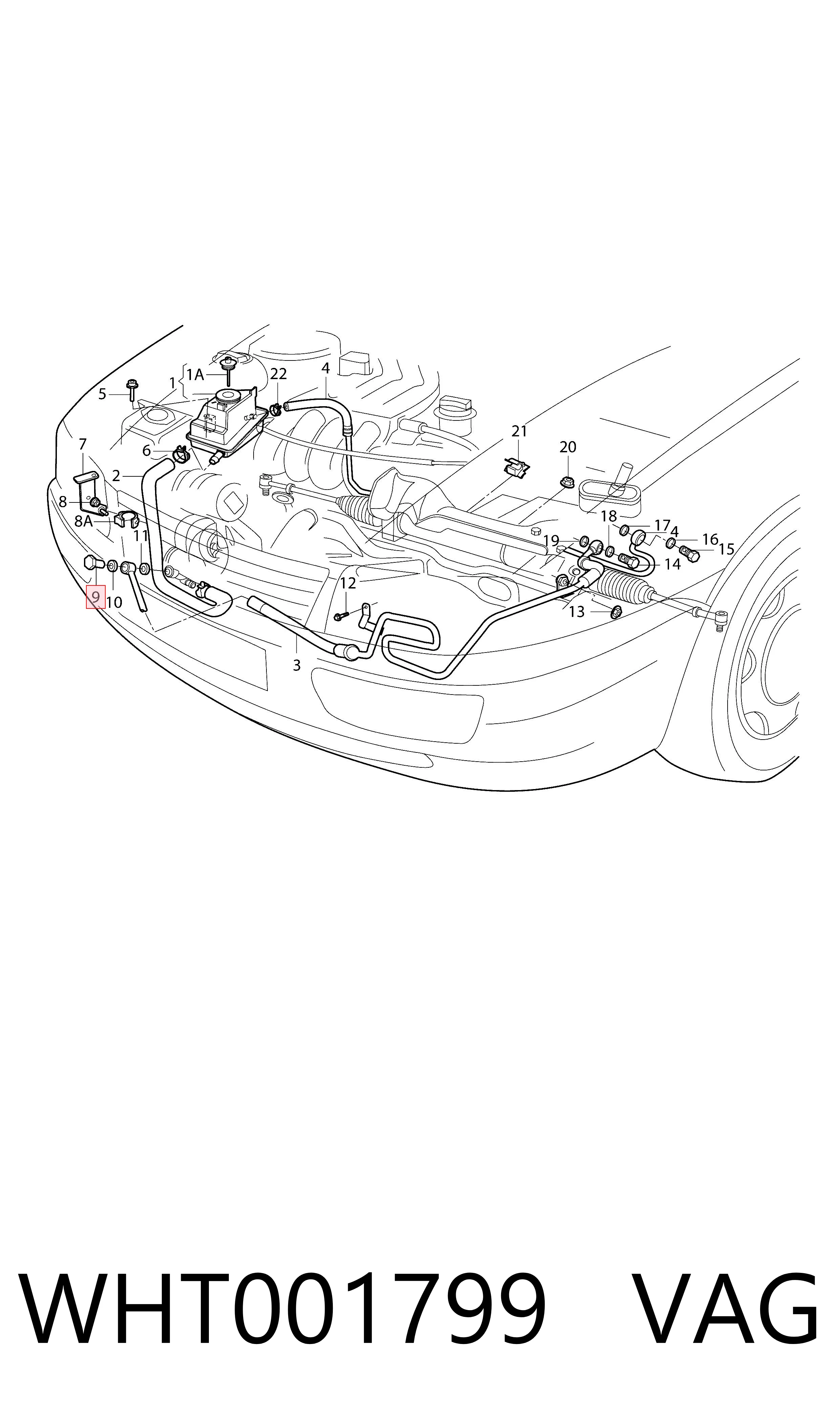  VAG WHT001799 ціна, від 7.48 USD