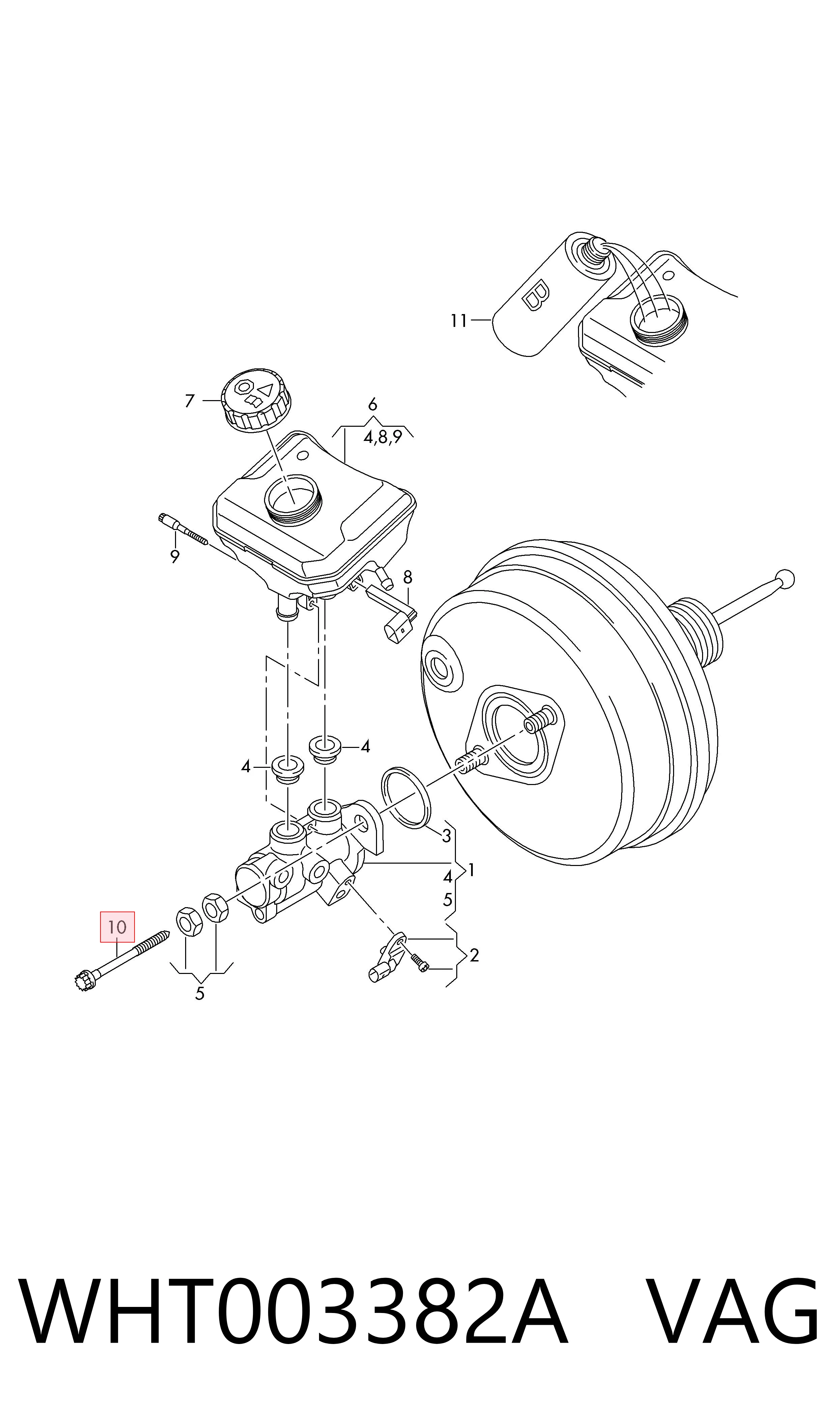  VAG WHT003382A ціна, від 8.44 USD
