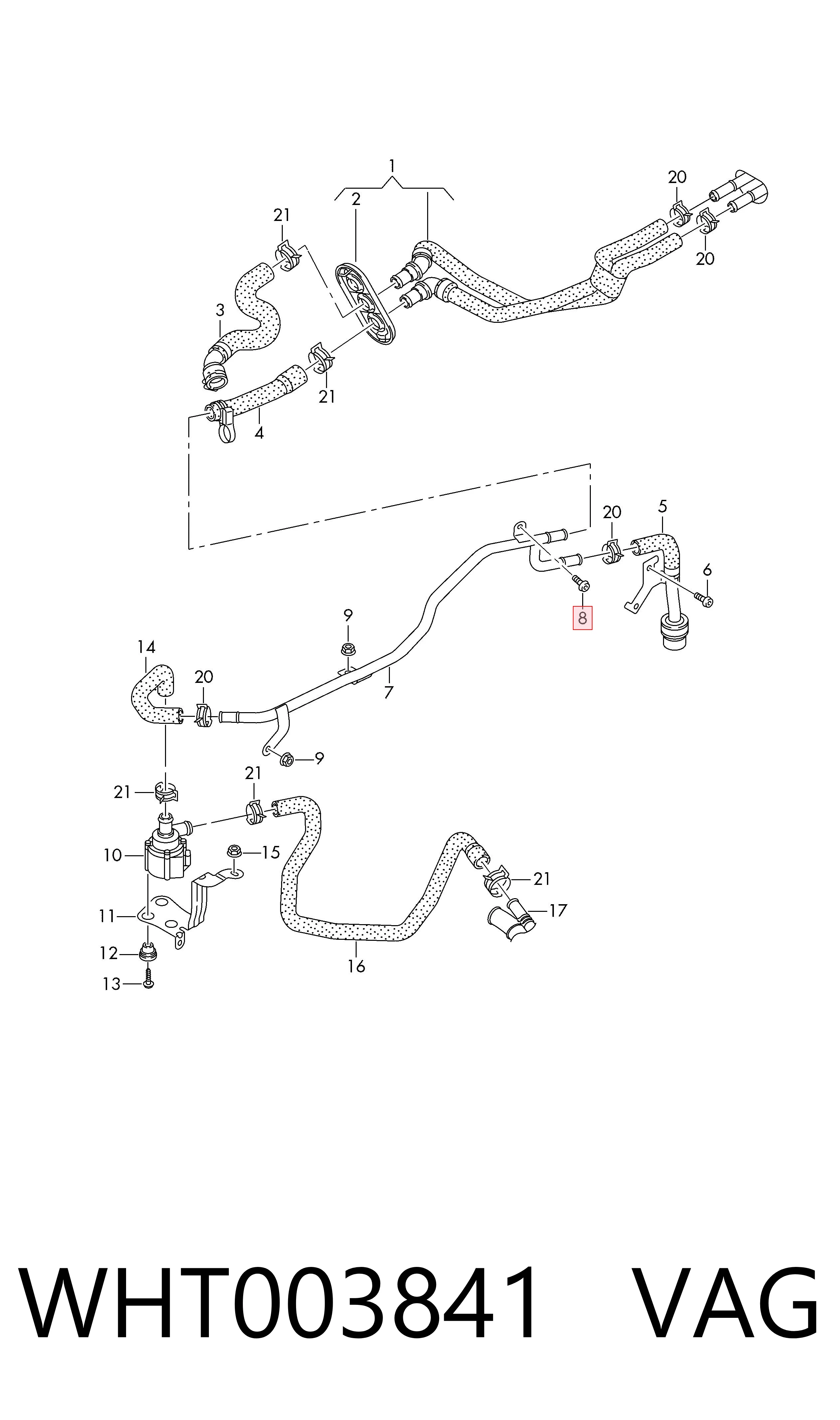  VAG WHT003841 ціна, від 1.53 USD