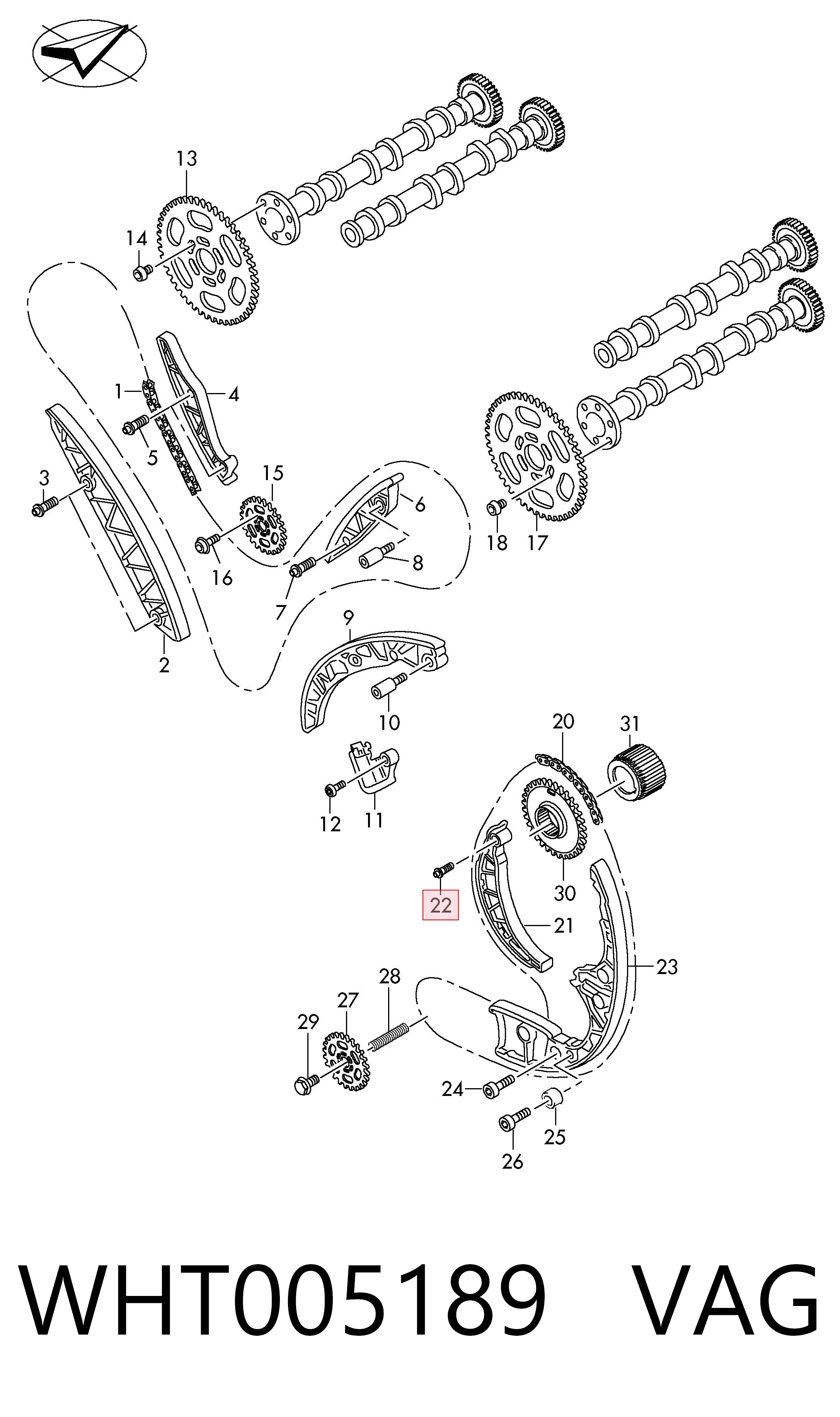 WHT005189 VAG 