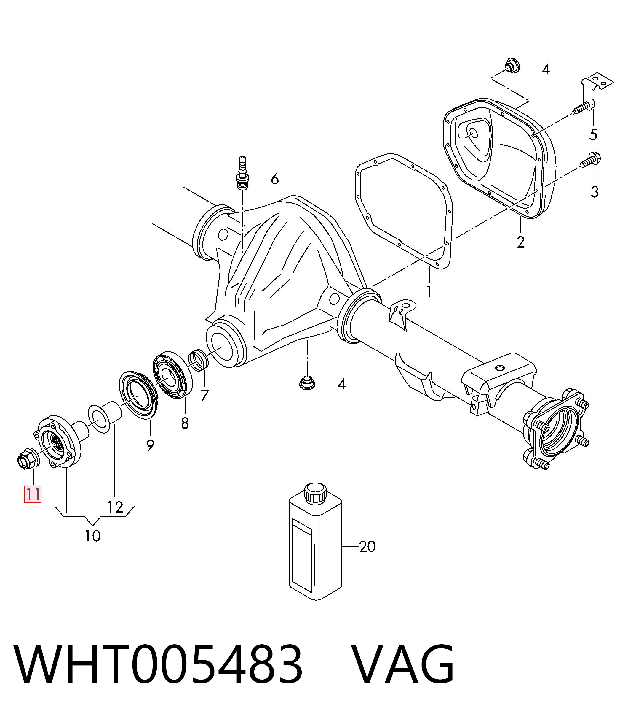 WHT005483 VAG 