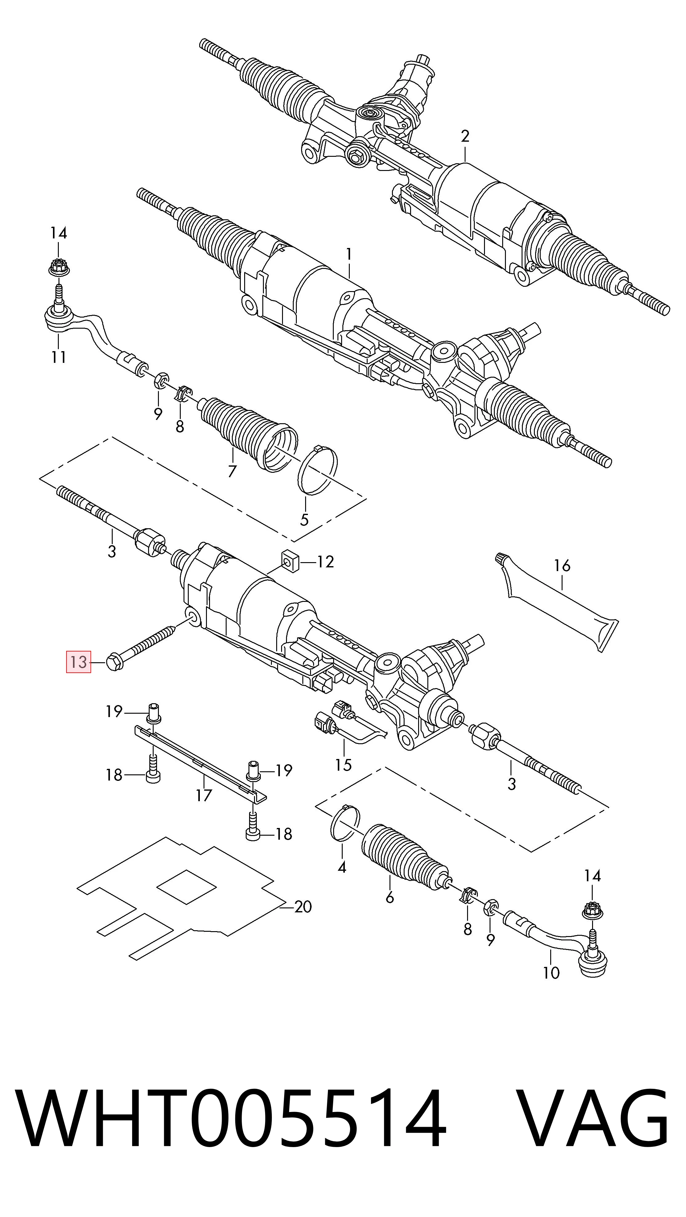  VAG WHT005514 ціна, від 6.14 USD