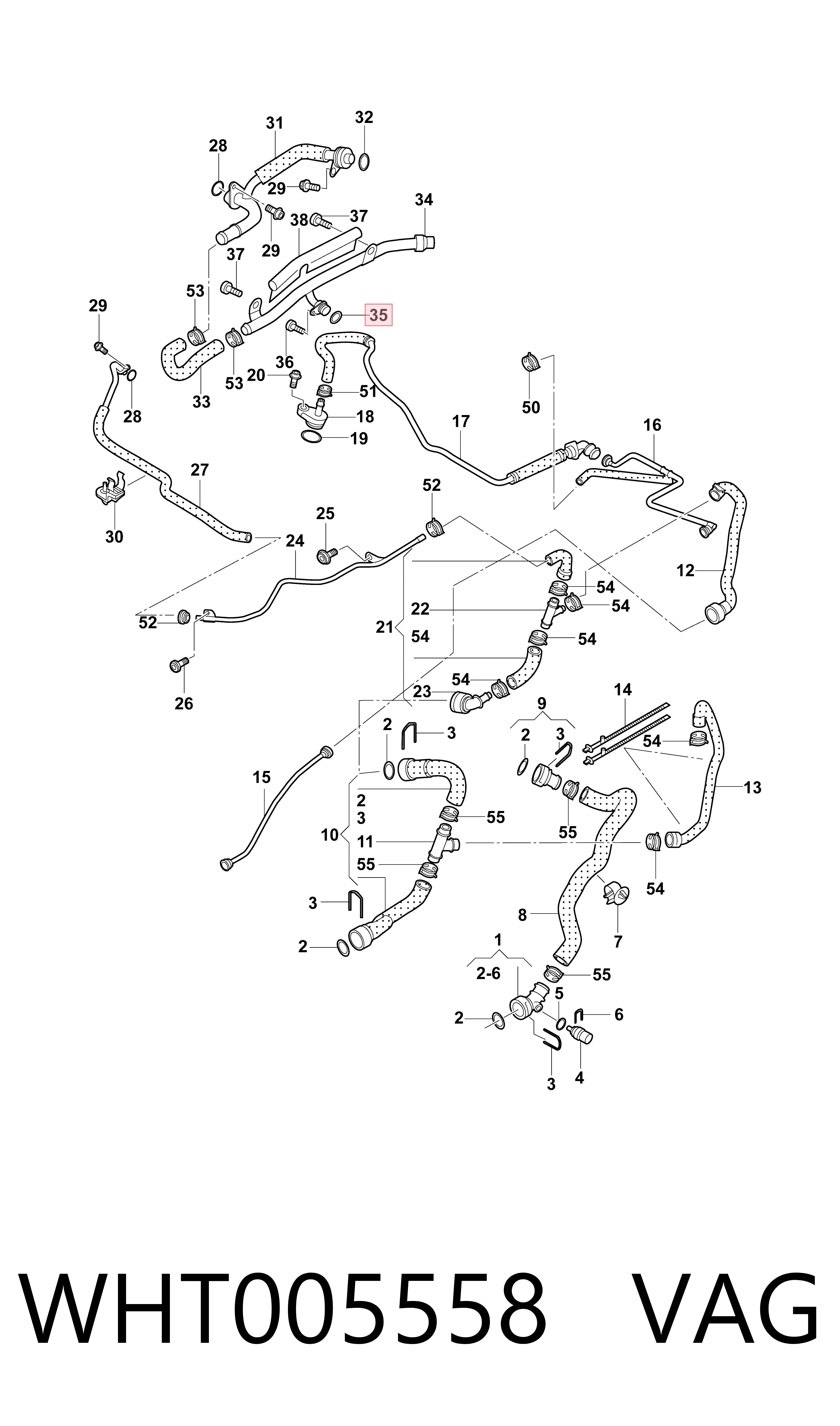  VAG WHT005558 ціна, від 2.61 USD