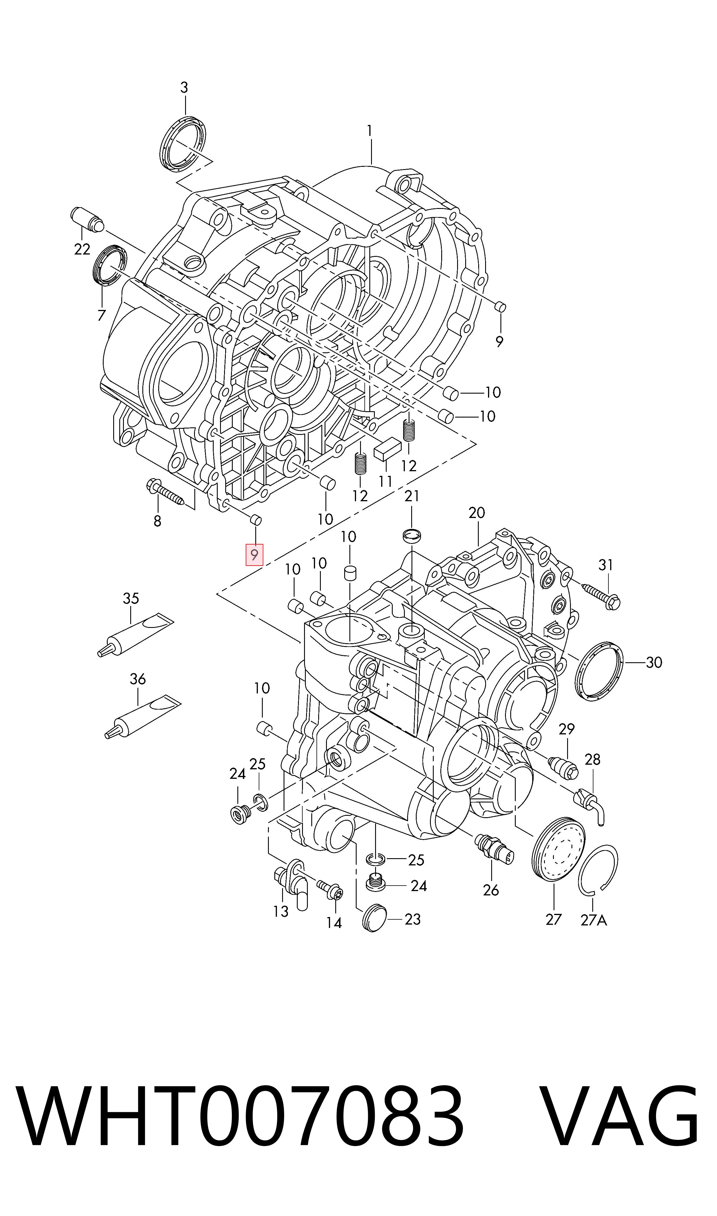  VAG WHT007083 ціна, від 2.32 USD
