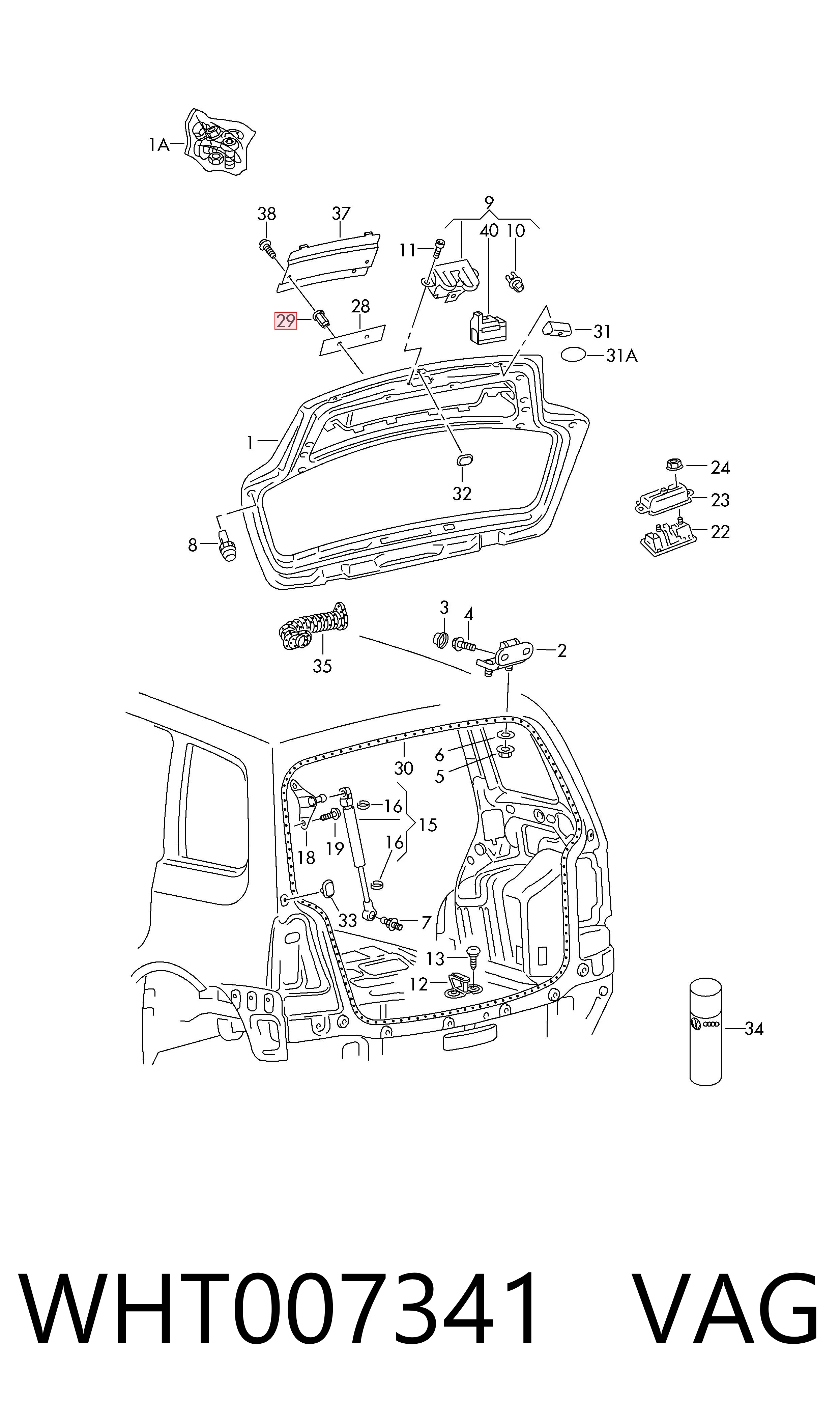  VAG WHT007341 ціна, від 1.44 USD