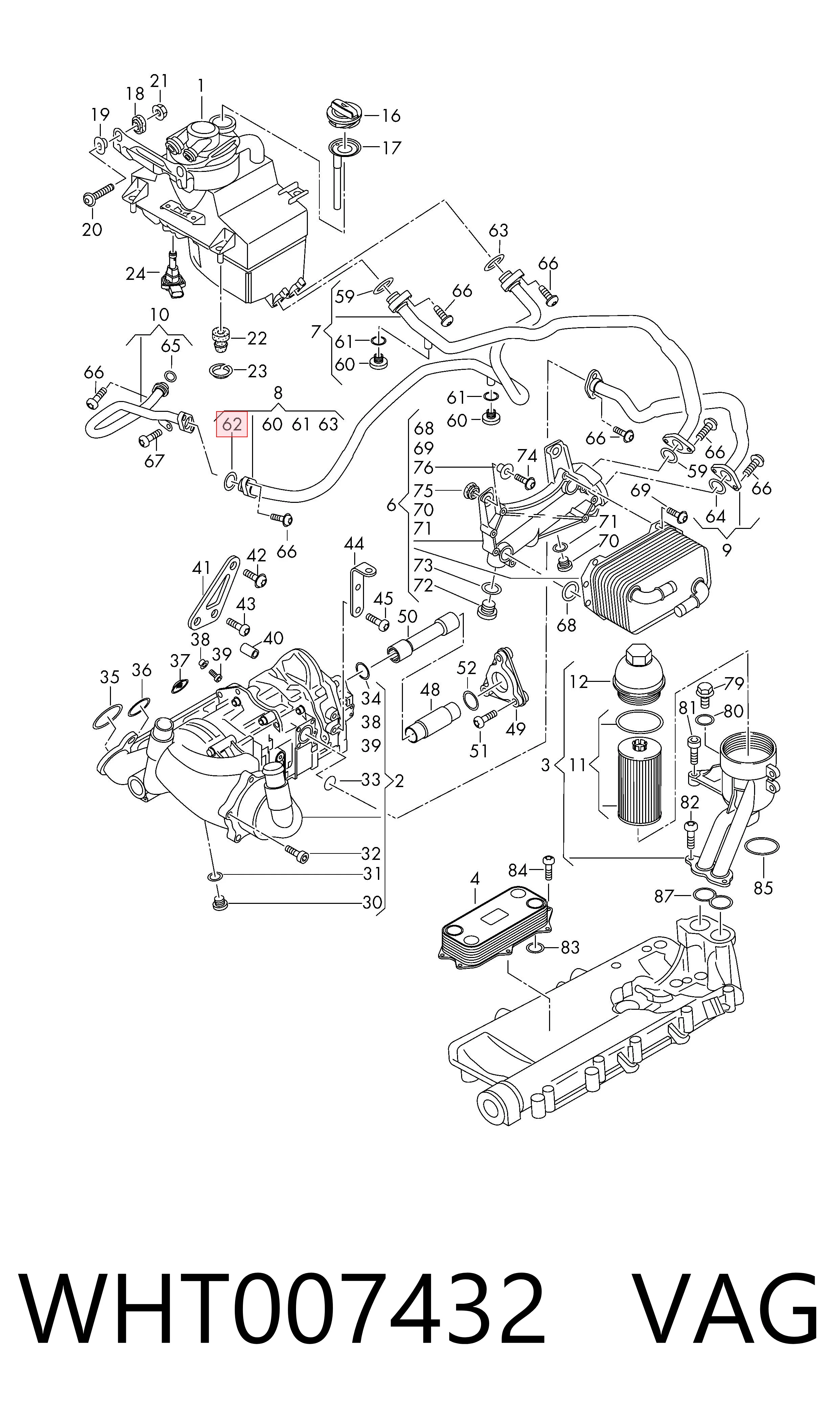  VAG WHT007432 ціна, від 1.93 USD