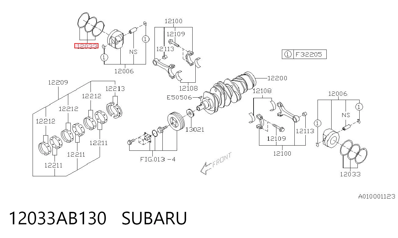 12033AB130 Subaru