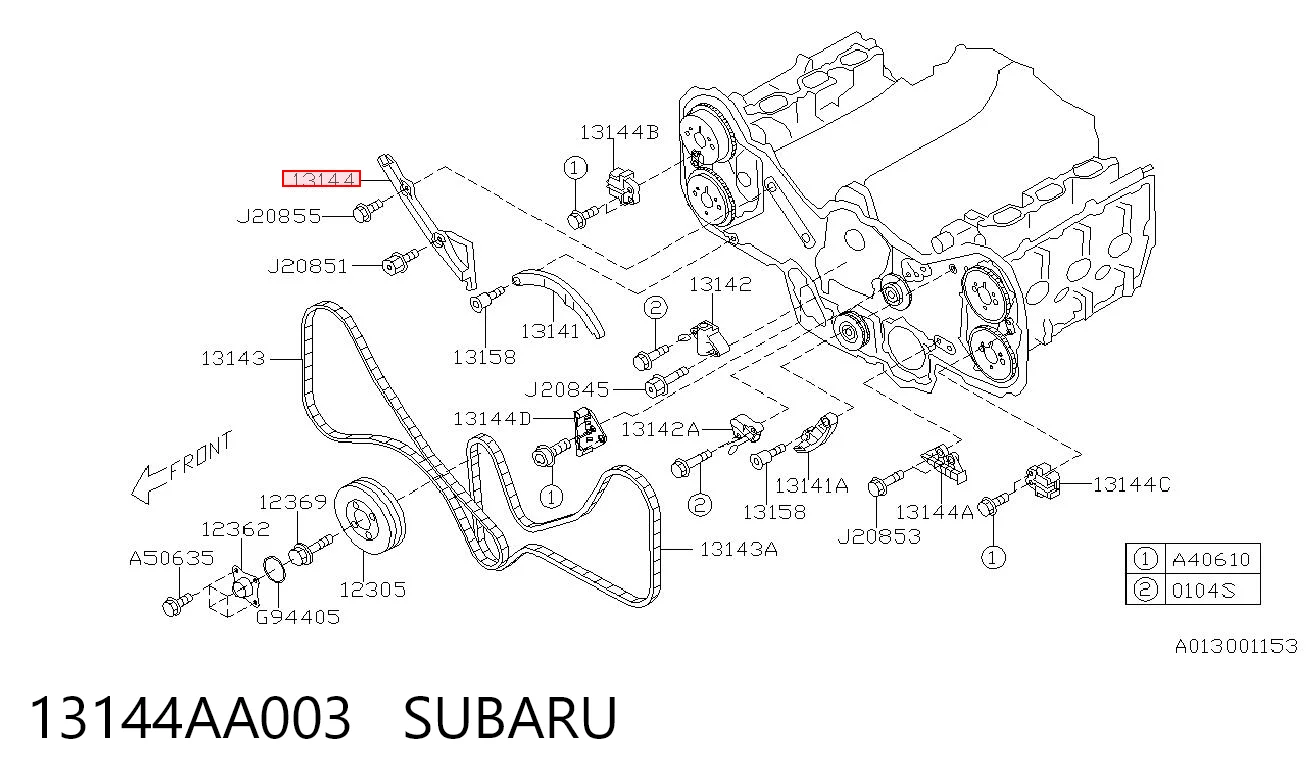 13144AA003 Subaru 