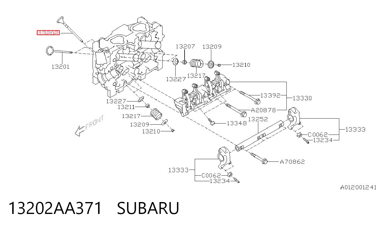 NEV304EX NIPPON MOTORS Випускний клапан двигуна