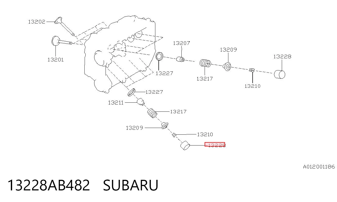13228AB482 Subaru