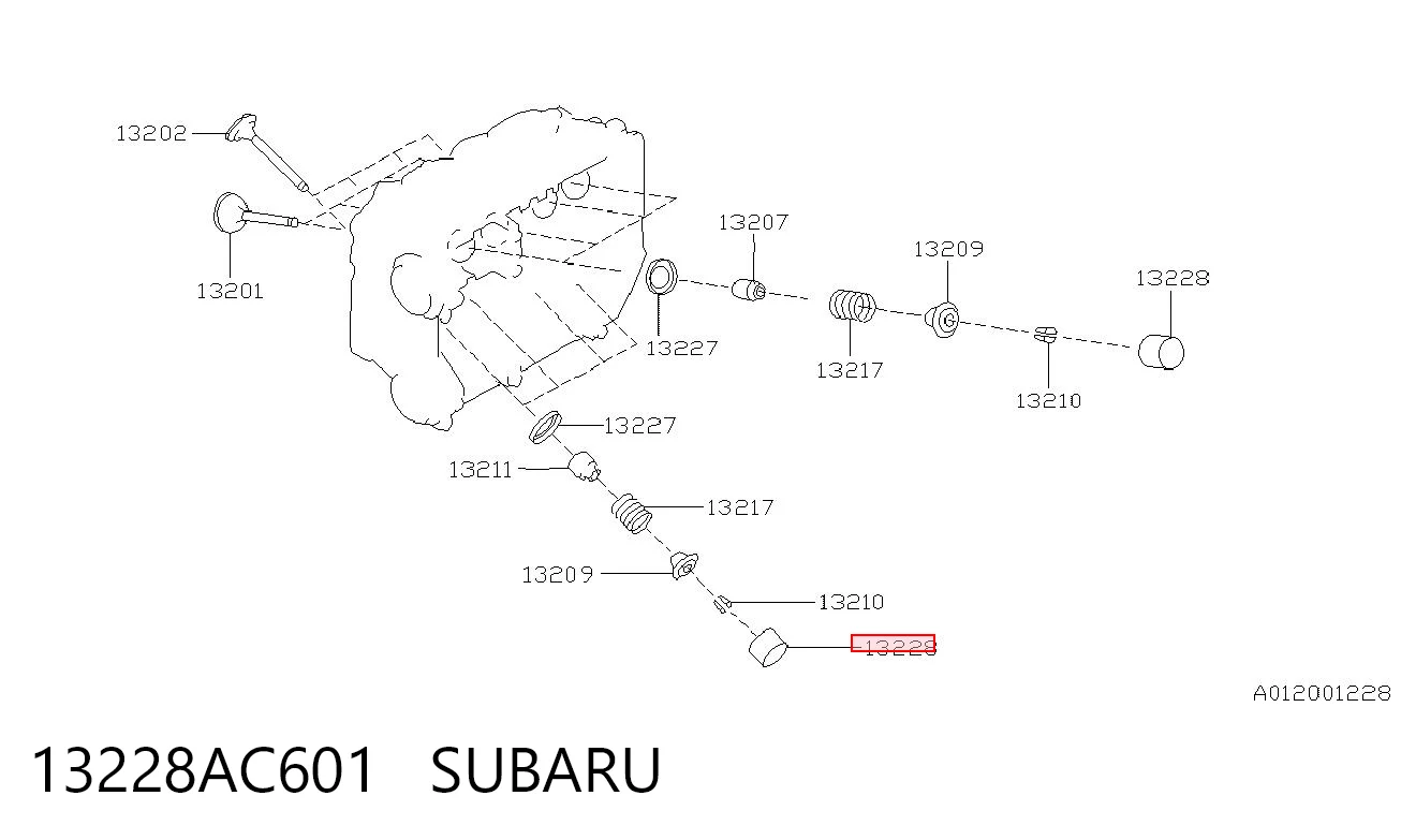 13228AC601 Subaru