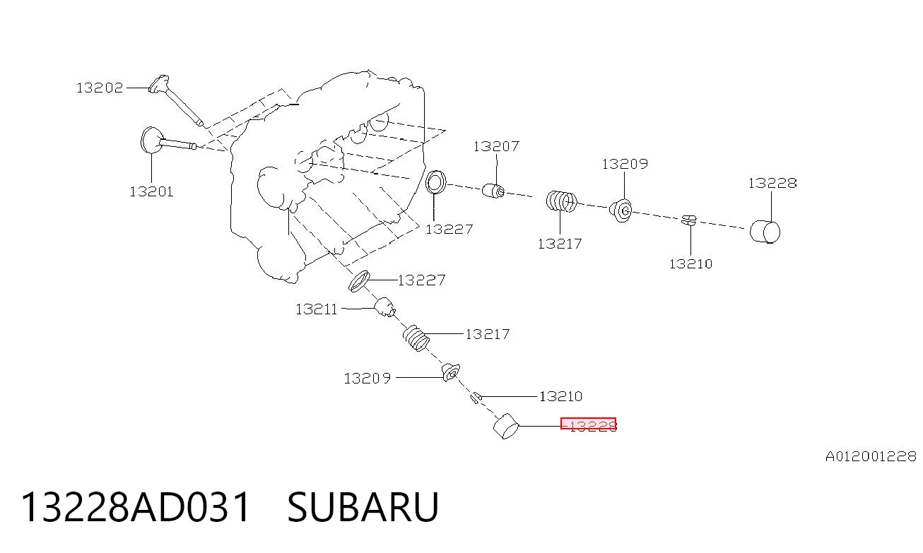 13228AD031 Subaru
