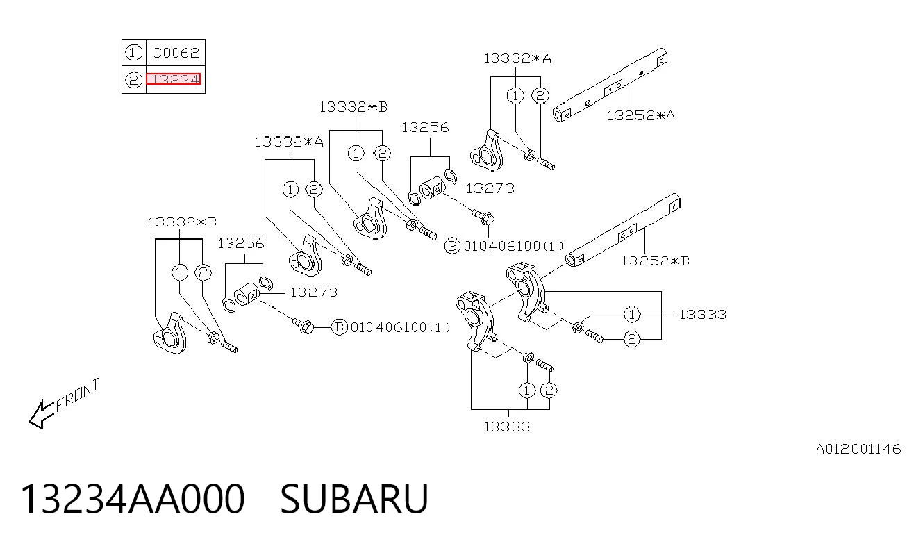 13234AA000 Subaru 