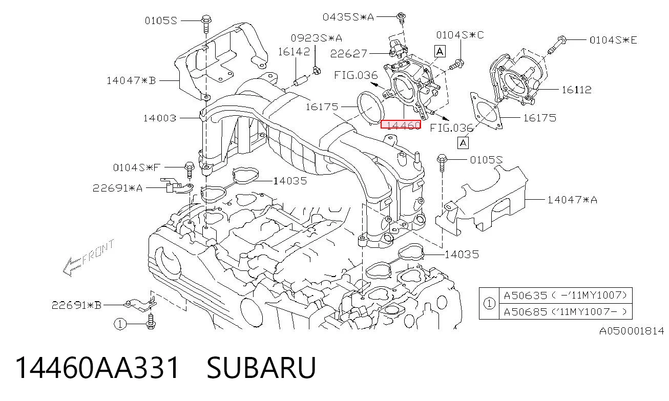 14460AA331 Subaru 