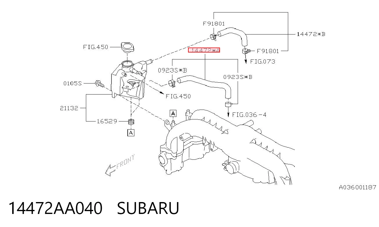 14472AA040 Subaru 