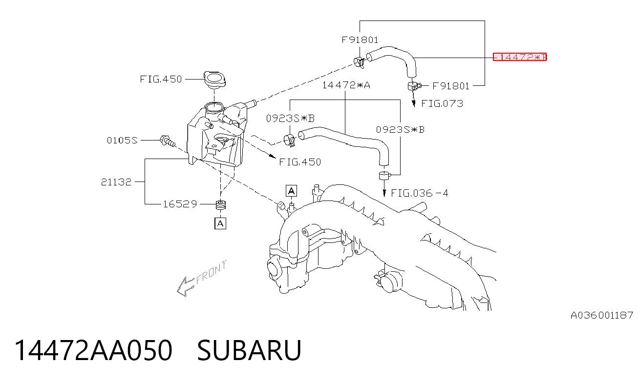 14472AA050 Subaru 