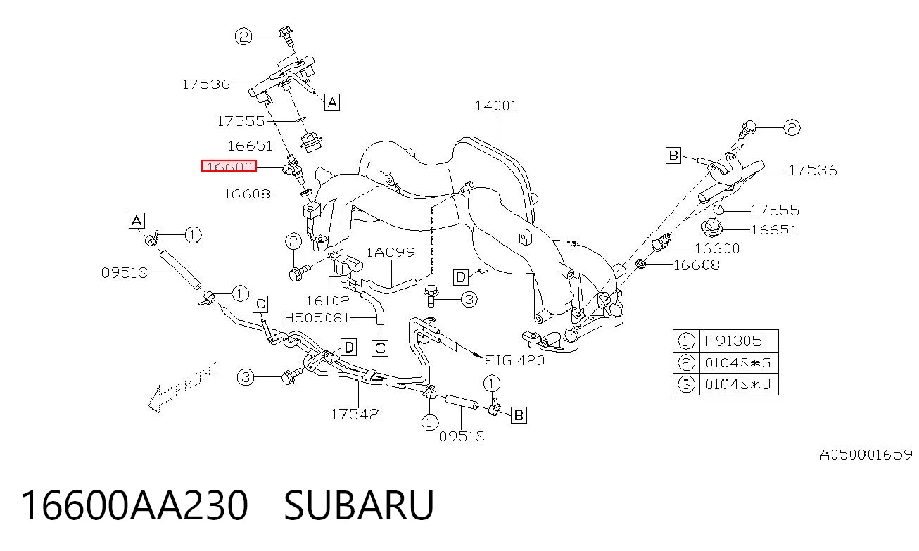 ST16600AA230 SAT Форсунка вприску палива