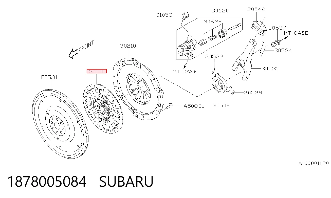 Купити Диск зчеплення Subaru Outback III B13, BP