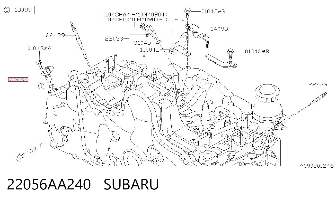 Датчик фаз Subaru Forester IV позашляховик (S13, SJ) (2012 - 2018) ціна, від 12.76 USD