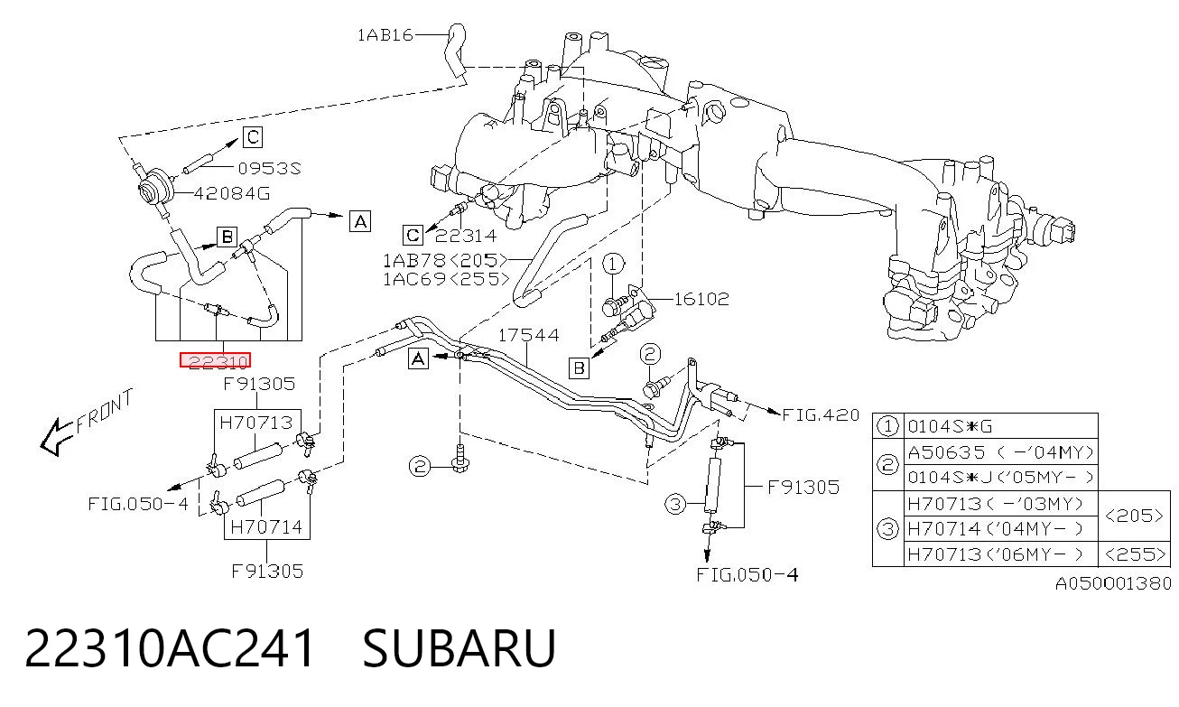 22310AC241 Subaru 
