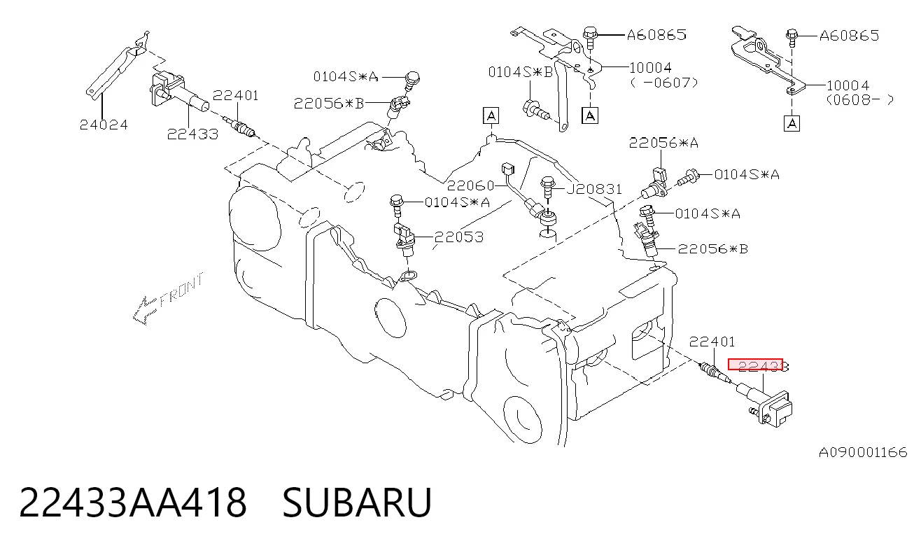 22433AA418 Subaru Котушка запалювання