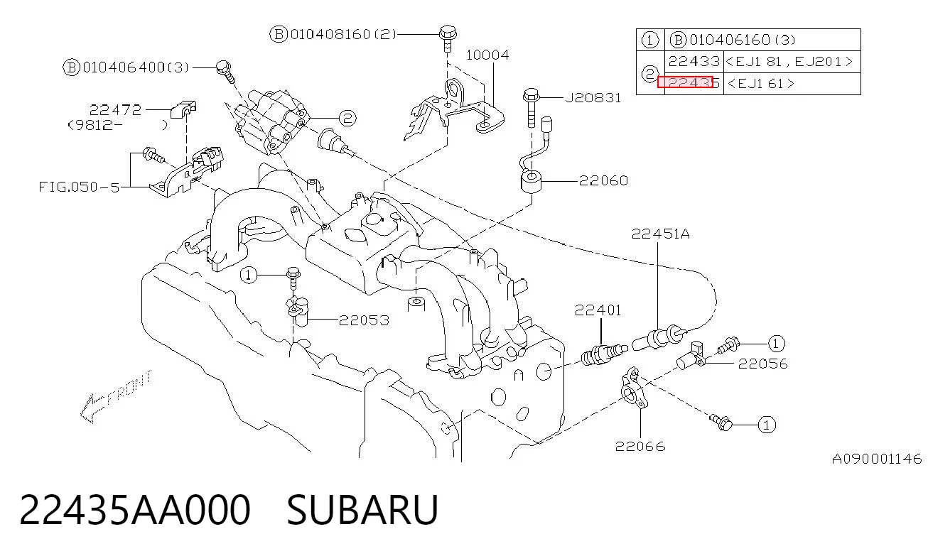 Купити Котушка запалювання Subaru Forester I S10, SF