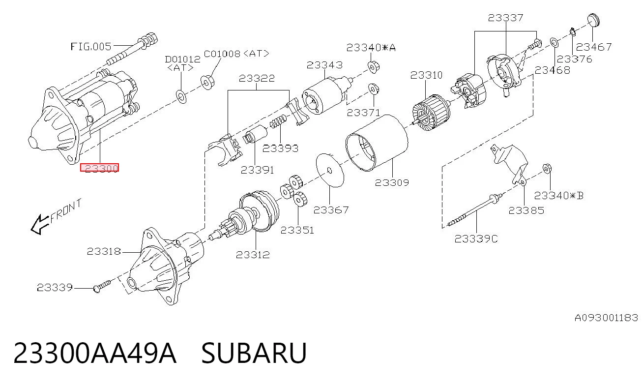 Купити Стартер Subaru Legacy IV B13
