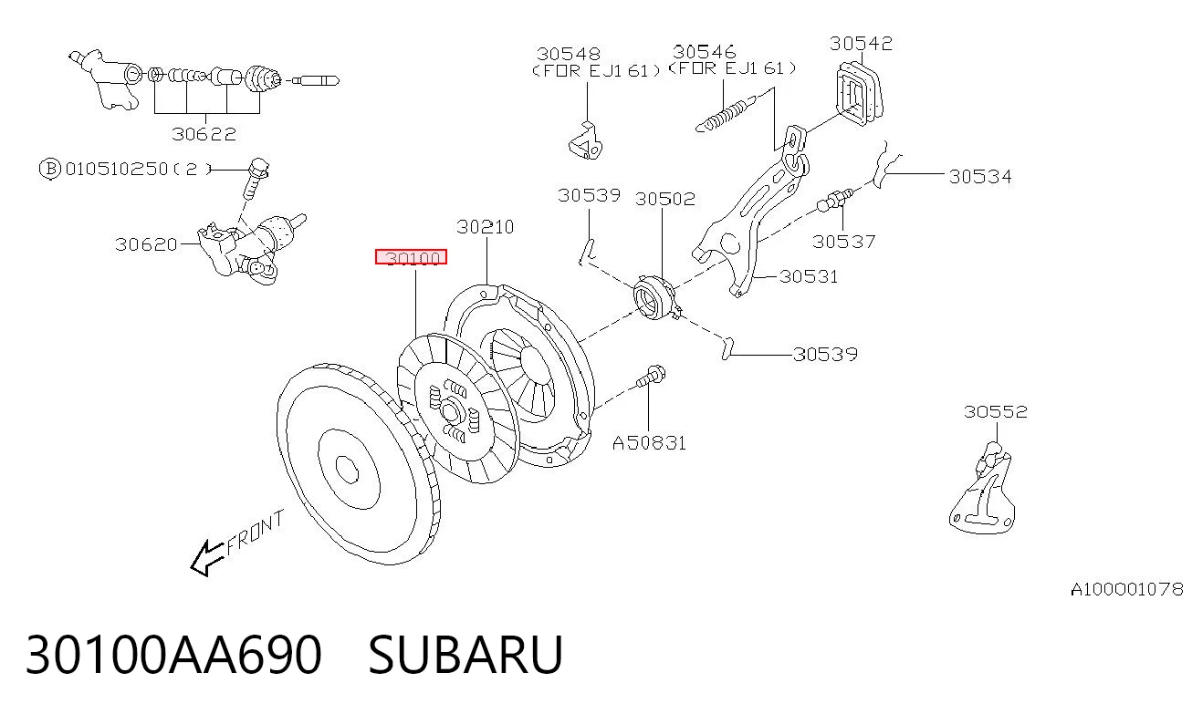 30100AA690 Subaru