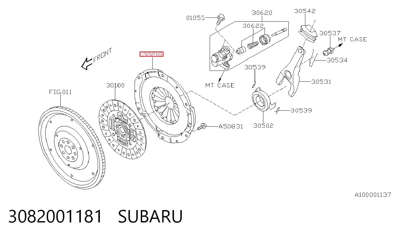 Купити Корзина зчеплення Subaru Impreza III GH