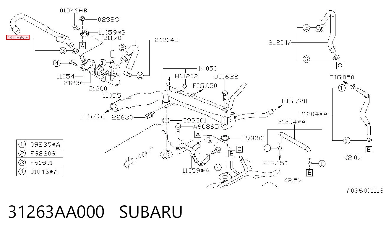 31263AA000 Subaru
