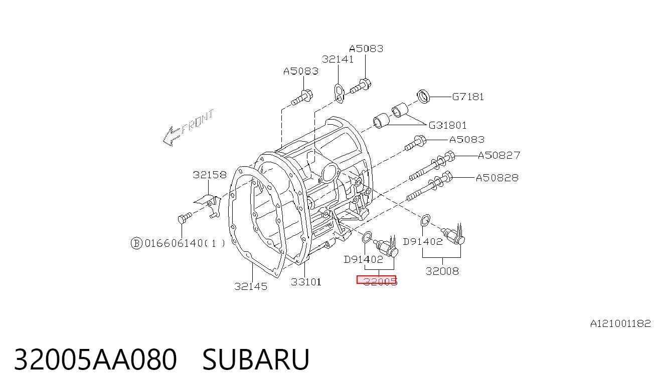 Купити Датчик заднього ходу Subaru Legacy I BC