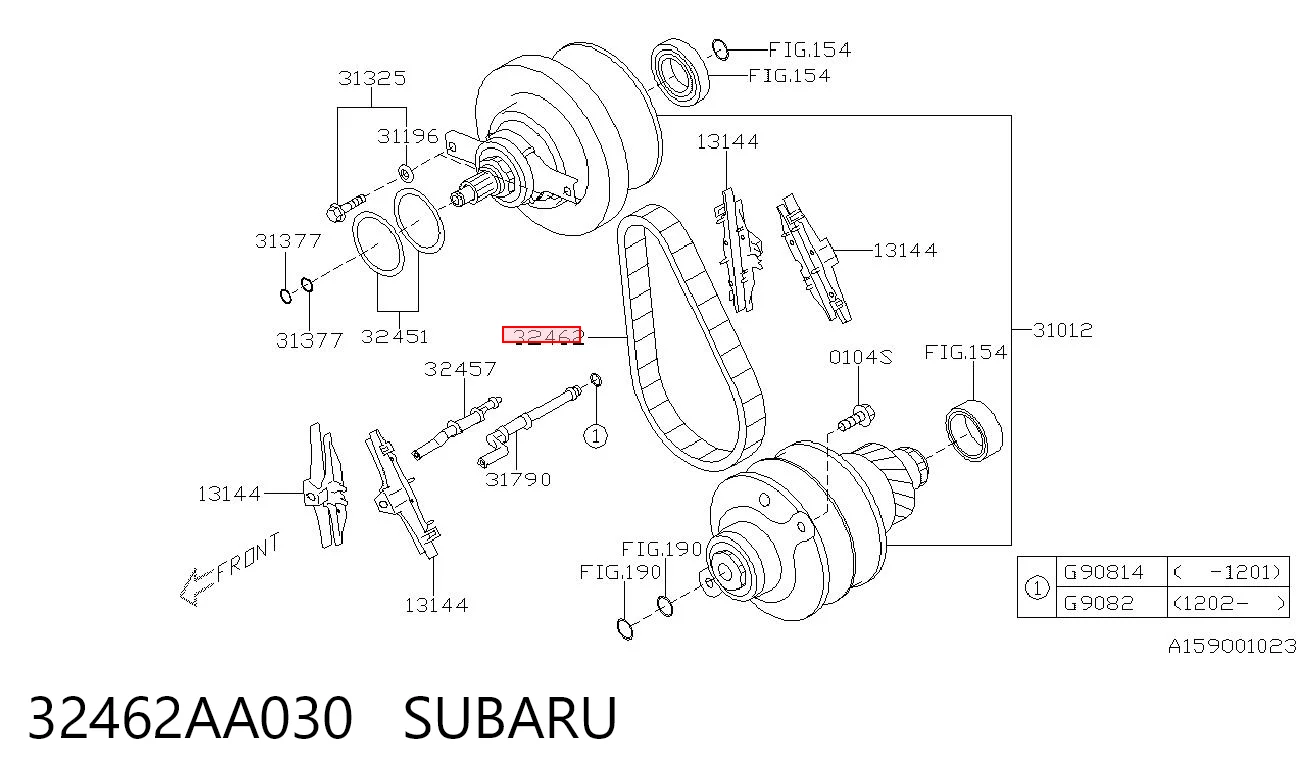 32462AA030 Subaru 