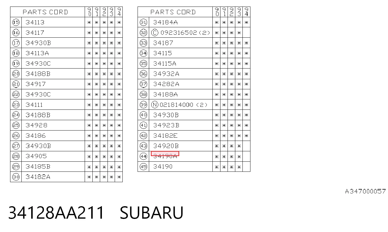 Ремкомплект до рульової рейки на Subaru Forester I S10, SF