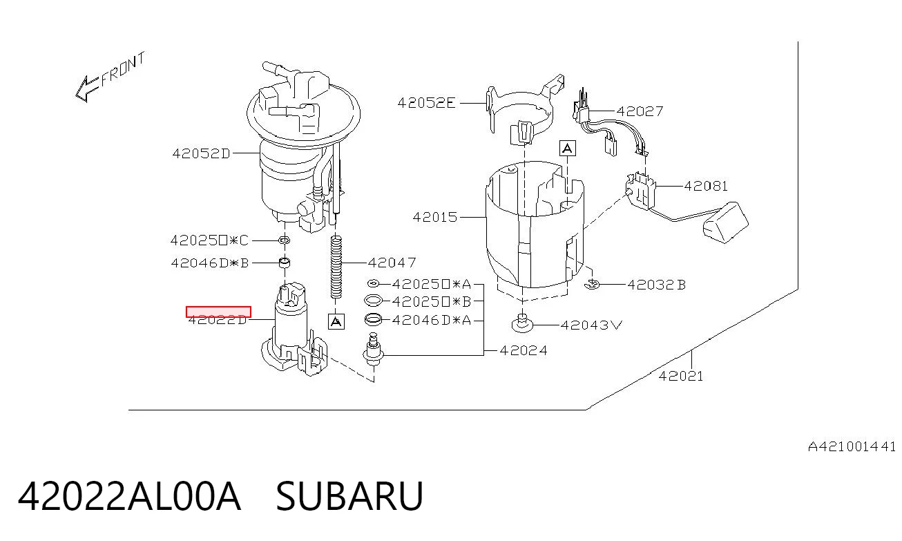 42022AL00A Subaru 