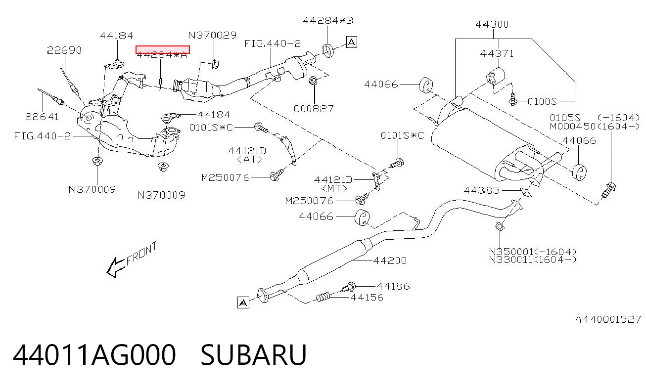 Прокладка глушника 71736864 Chrysler