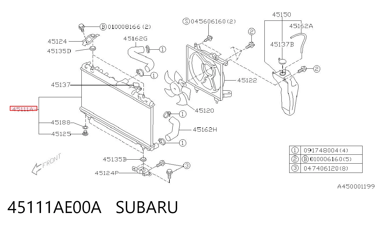 Радіатор основний Polcar 7207082 ціна, від 68.90 USD