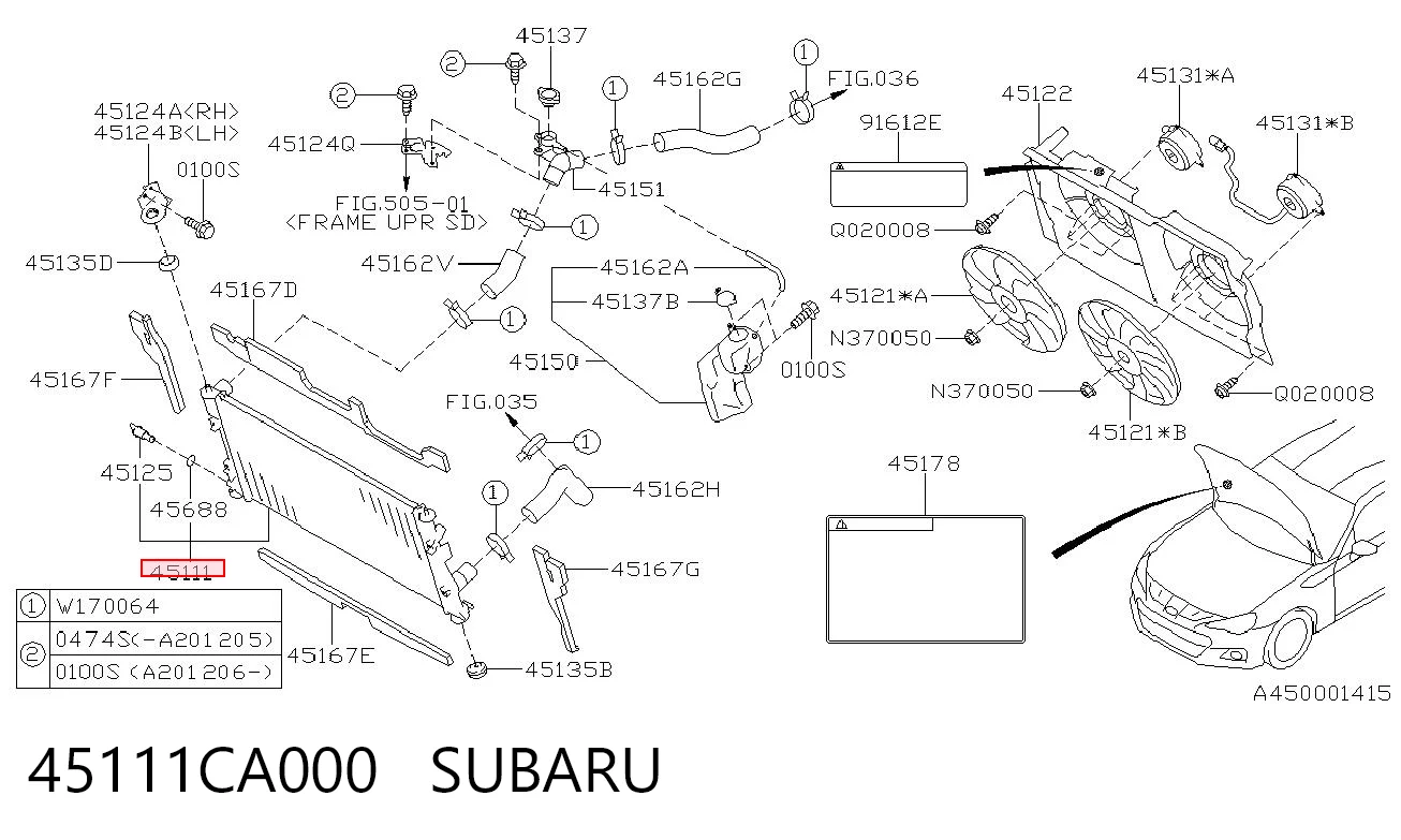 Радіатор охолодження Polcar 81S1081