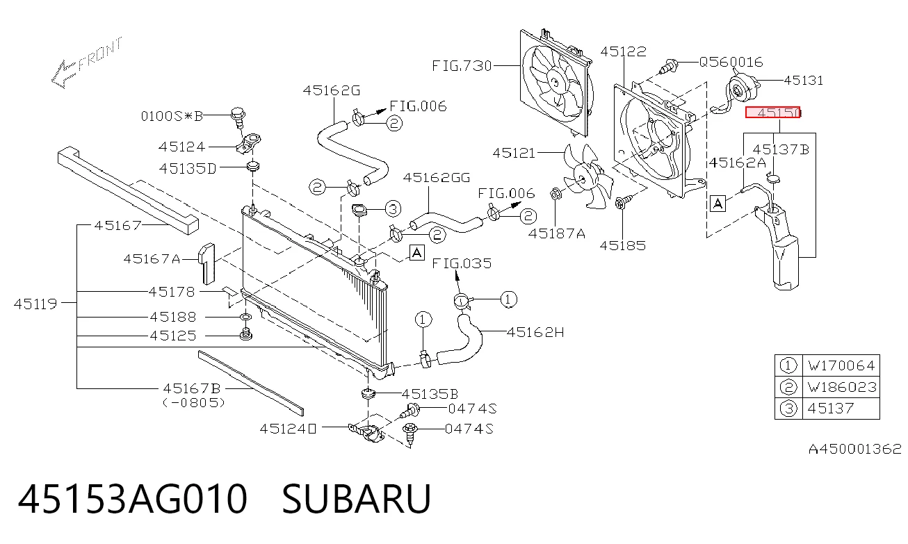 Розширювальний бачок охолодження на Subaru Forester III S12, SH