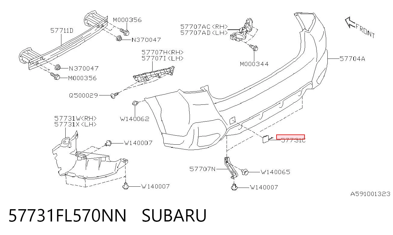 57731FL570NN Subaru 
