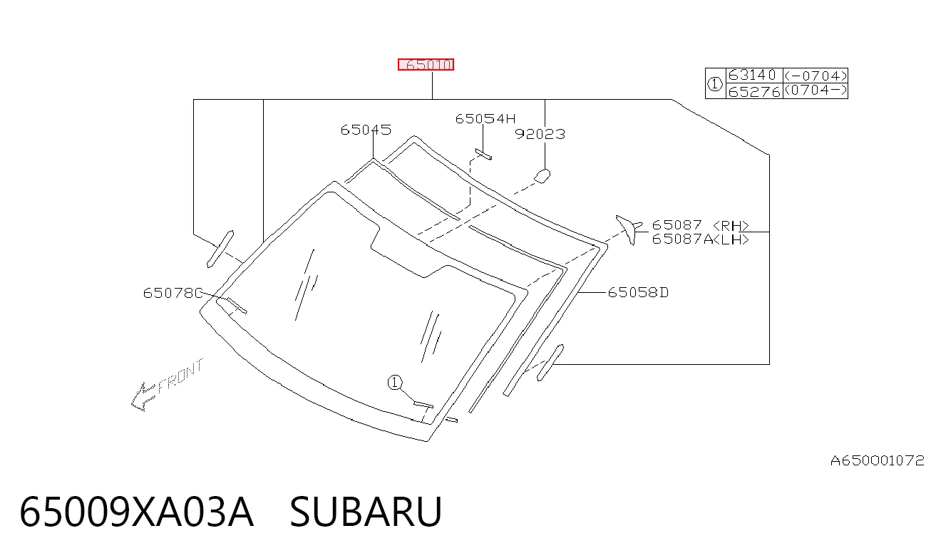 Автоскло XYG AB62720A ціна, від 145.43 USD