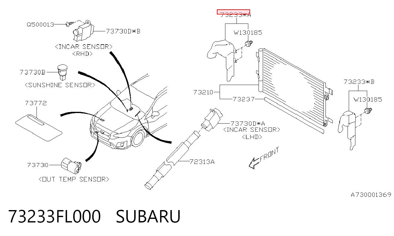 73233FL000 Subaru 