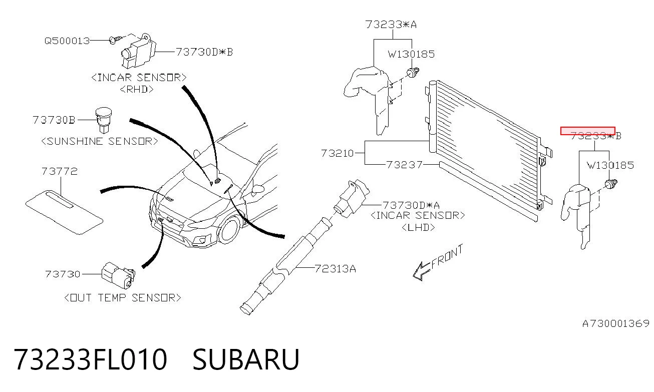 73233FL010 Subaru 