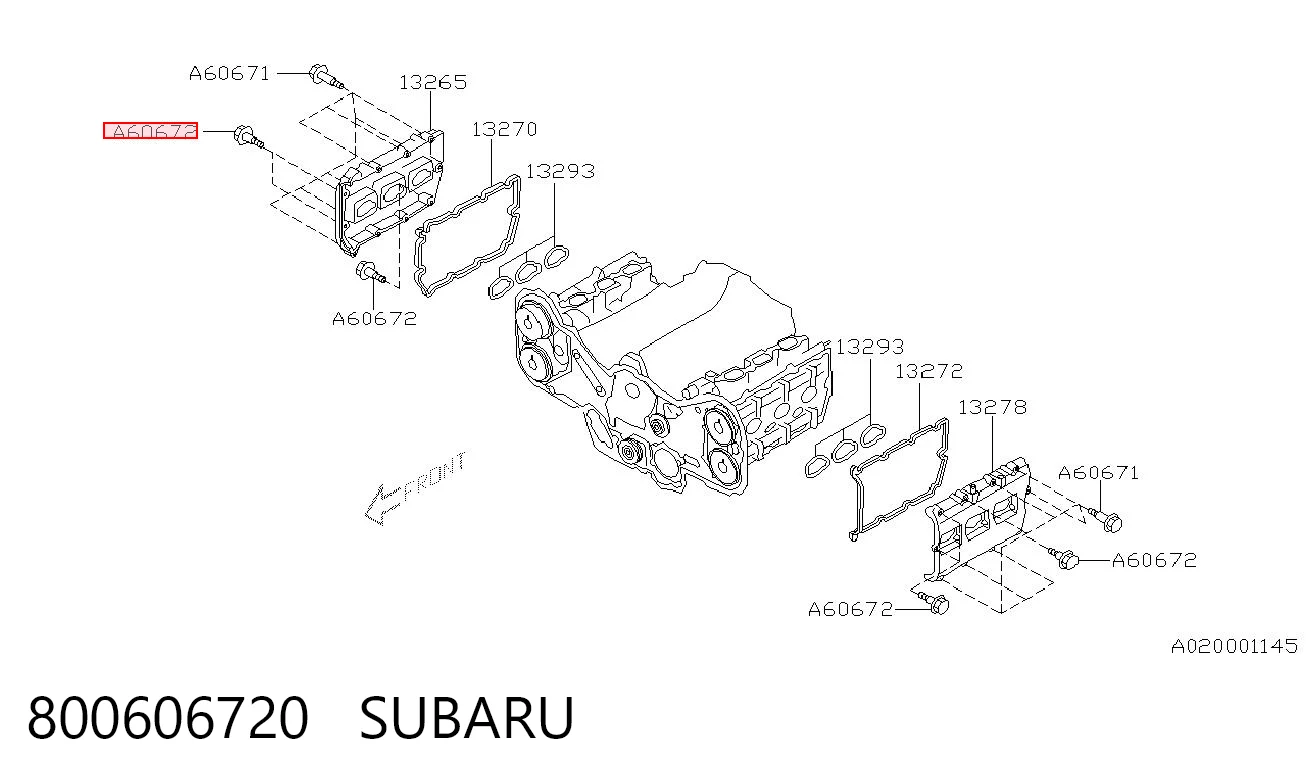 800606720 Subaru 
