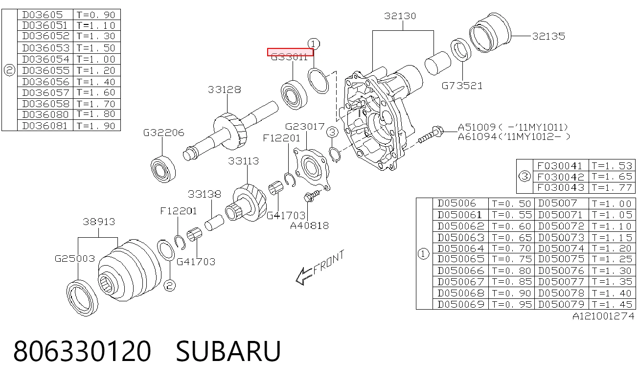 42470853 Fiat/Alfa/Lancia Підшипник роздавальної коробки, вихідного валу, задній