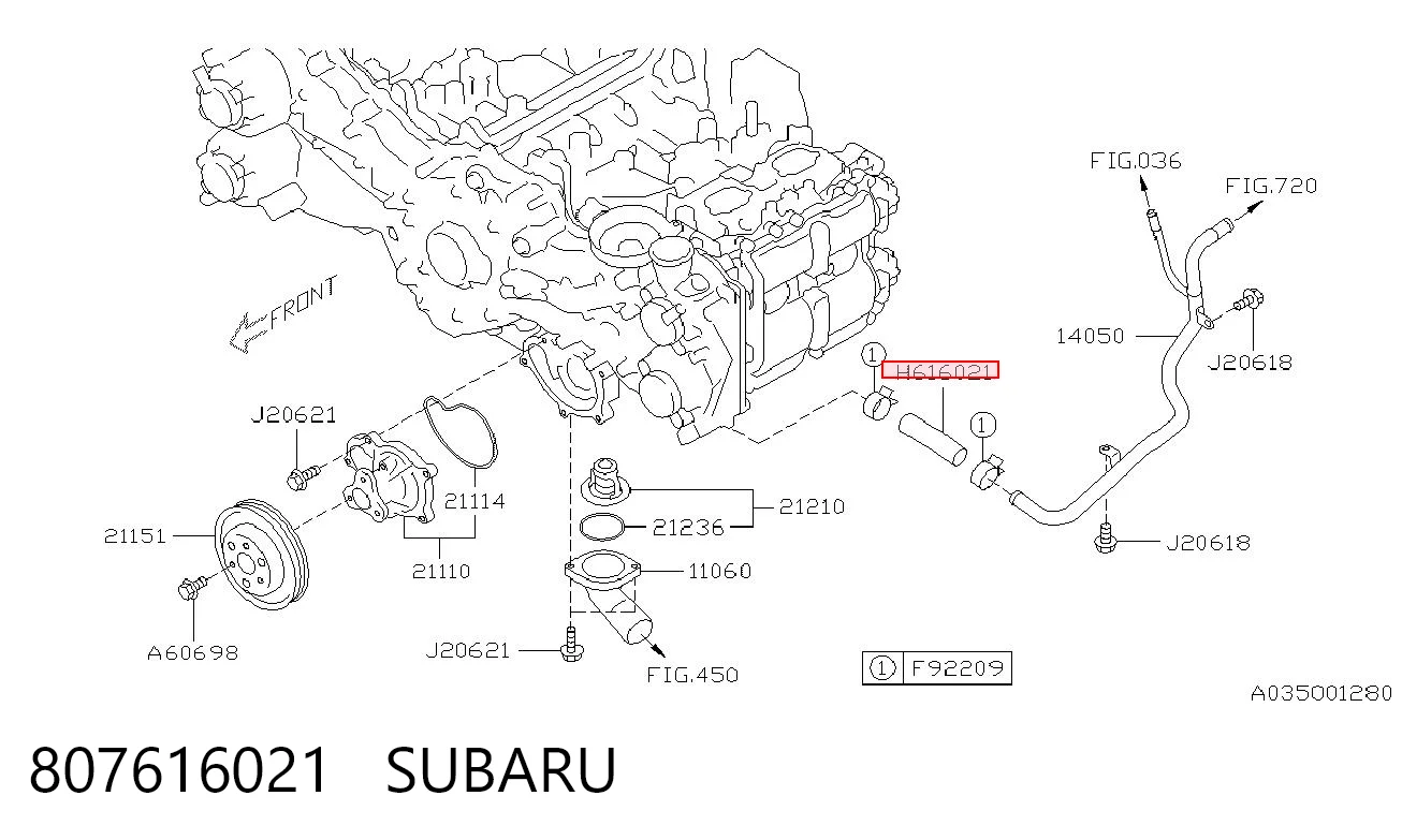 807616021 Subaru 