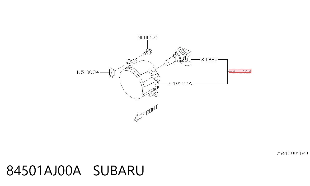 Купити 261508992C Chrysler Фара протитуманна, ліва=права