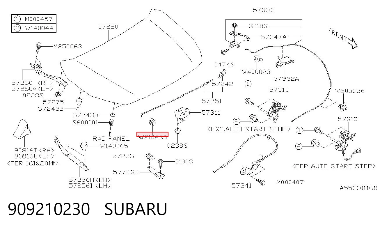 909210230 Subaru 