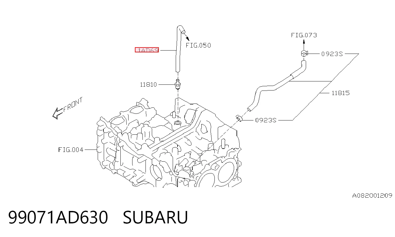99071AD630 Subaru 