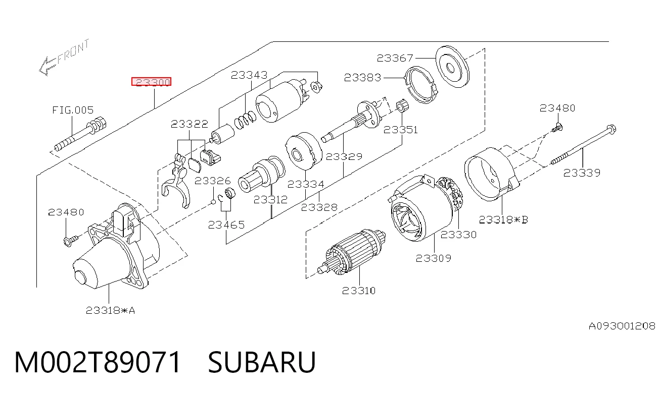 Стартер M2T89076 Mitsubishi